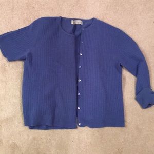 Cable knit cashmere set